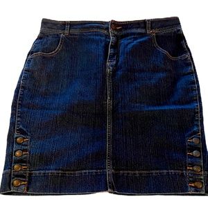 Lane Bryant size 14 jean skirt